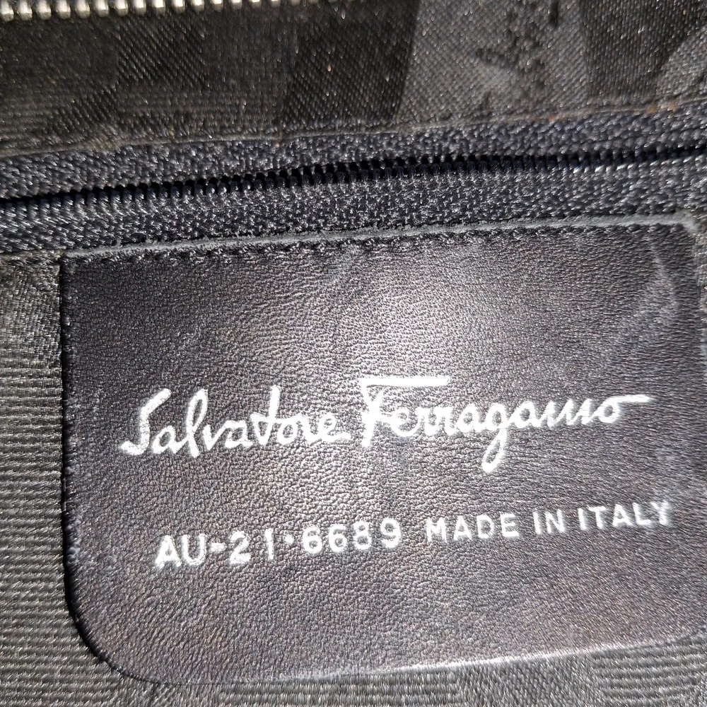Salvatore Ferragamo Black Fabric Interior - Picture 8 of 8